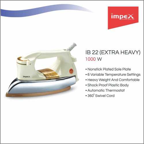 IMPEX Electric Iron Box (IB 22)