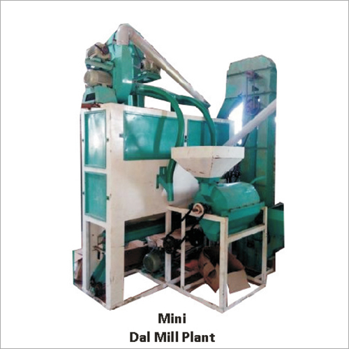 Green Fully Automatic Mini Dal Mill