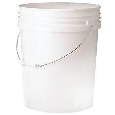 Large Plastic Paint Bucket Hardness: Rigid