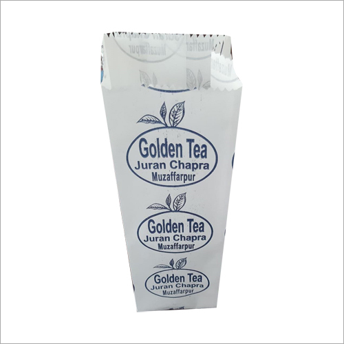 Printed Paper White Bag