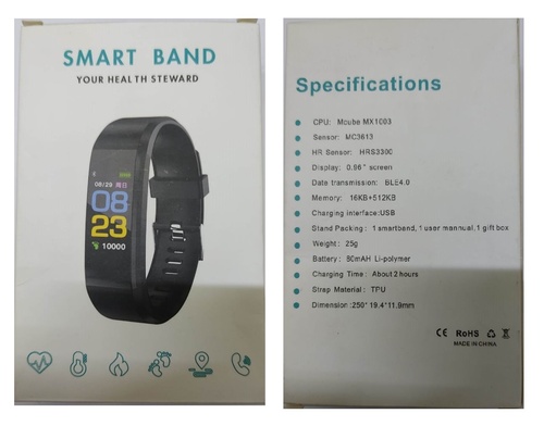 ID115 Smart Brecelet Fitness Band