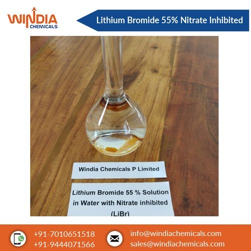 Lithium Bromide 55% solution with Nitrate Inhibited