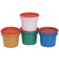 500Gm Grease Plastic Container Hardness: Rigid