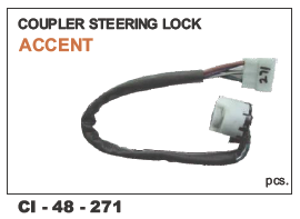 Coupler Steering Lock Accent