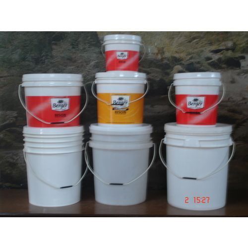 Printed Plastic Paint Container