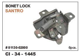 Bonnet Lock Santro