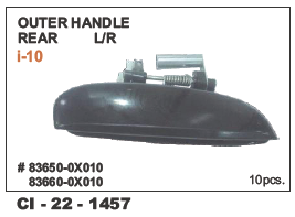 Outer Handle Rear LH/RH i10