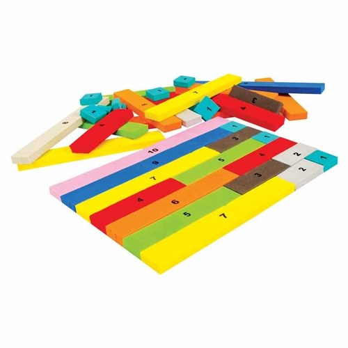 Cuisenaire strips (Group activity for 5 set ) model
