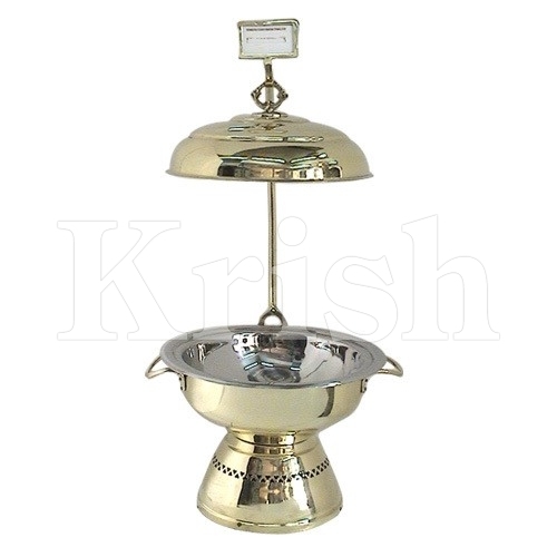 Neptune Brass Plated Chafing Dish