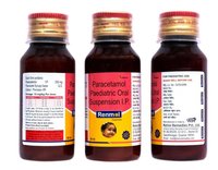 Paracetamol Paediatric Suspension - 250 Mg Per 5ml | Liquid Formulation, Odorless, Anti-inflammatory Benefits, Free From Side Effects
