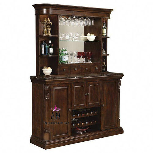 Handmade Wooden Bar Cabinet