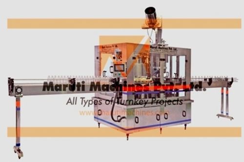 Glass Bottle Filling And Crowning  Machine Application: Beverage