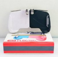 Ak16 Pubg Trigger Gamepad Joystick Stretchable - Abs Material, 4.7-6.5-inch Size, Red & Blue, Black & White Colors | 2-in-1 Game Controller, Alloy Trigger, Comfort Grip, 4-finger Operation