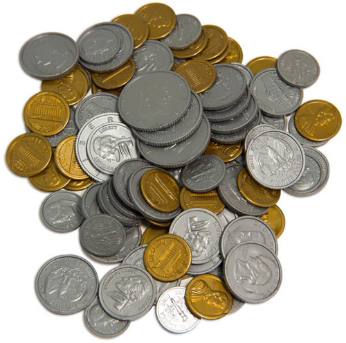 Dummy coins set  model