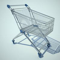 SS Wiremesh trolley