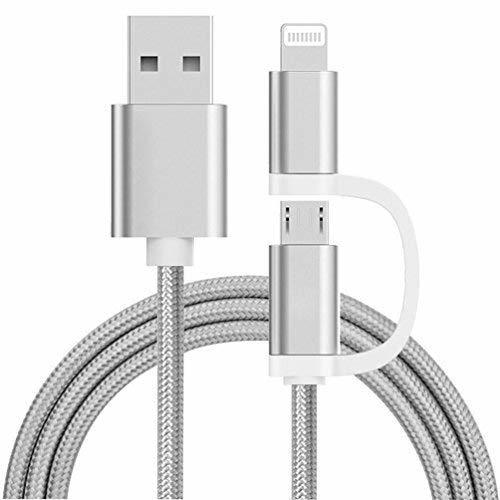 2 in 1 Lighting and Micro USB Cable