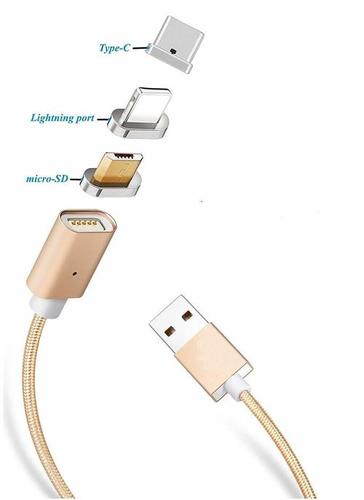 Magnetic Fast Charging and Data Transmission Cable for All Android Mobiles