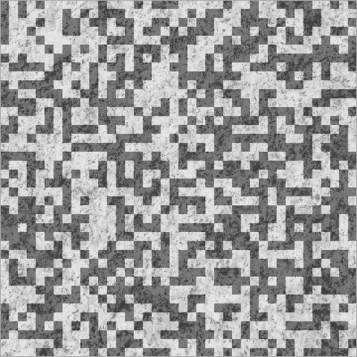Visual Code Transition Carpet Tile