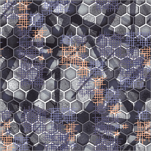 Hexagon Texture Carpet Tile