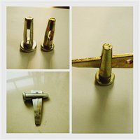 Stub Pin - Steel, Various Sizes, Zinc Plated Finish | High Load Capacity, Metric Thread Type For Concrete Applications, Bulk Packaging