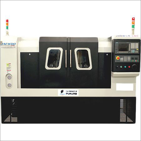 Jaewoo CNC Turning Machine - Max Turning Diameter 150mm, 3kW Power, Gray | Precise Machining, High Accuracy, Variable Spindle Speed
