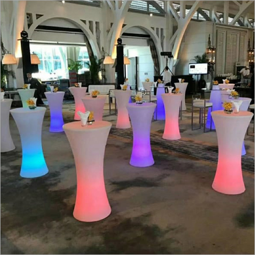 LED Glowing Bar Standing Table