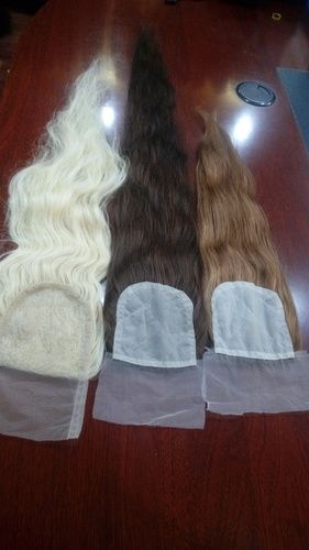 HUMAN HAIR WIG LACE CLOSURE HAIR