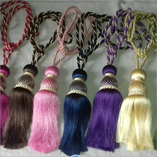 Fancy Latkan - Silk, Reversible Design | Elegant Decorations for Versatile Styling