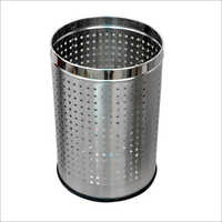 Square Perforated Stainless Steel Bin