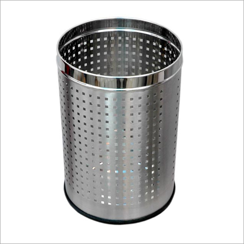 Stainless Steel Home Perforated Dustbin