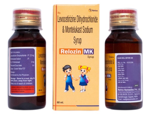 Levocetirizine Dihydrochloride  Montelukast Sodium Syrup