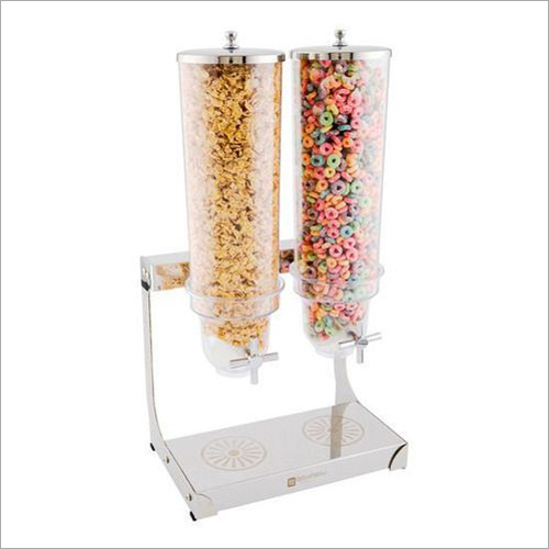 3 Ltr Two Compartment Cereal Dispenser