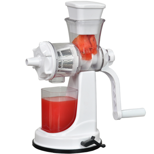 Stainless Steel Deluxe Fruit Juicer With Vacuum Base