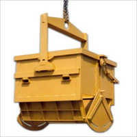 Scrap Charging Bucket - Material: Mild Steel