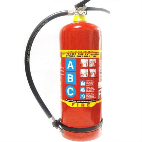 ABC Type Fire Extinguisher - Carbon Steel 35.6 x 11.4 x 35.6 cm 1-Year Warranty Weighs 8-10 kg Multi-Class Fire Suppression Solution
