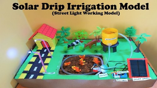 solar energy (house with light and water pump irrigation) working model product By LABCARE INSTRUMENTS & INTERNATIONAL SERVICES