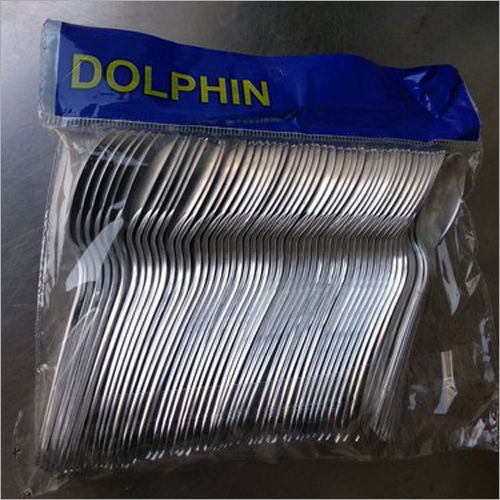 Silver Dolphin Plastic Spoon Packet