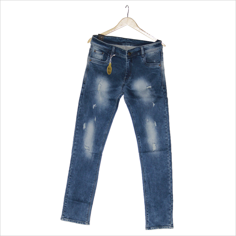 Mens Slim Fit Ripped Jeans Age Group: <16 Years