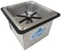 Counter Top Frothing Pitcher Rinser-glass Rinser Dimension(l*w*h): 7x 7 X25 Inch (in)