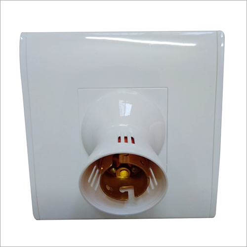 Square Button Bulb Holder By PD ELECTRICAL