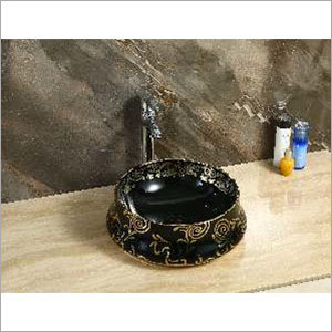 Round 400 X 400 X 140 Mm Ceramic Art Basin