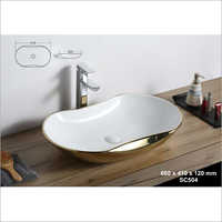 660 x 410 x 120 mm Ceramic Art Wash Basin