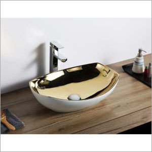 Round 560 X 395 X 160 Mm Ceramic Art Wash Basin