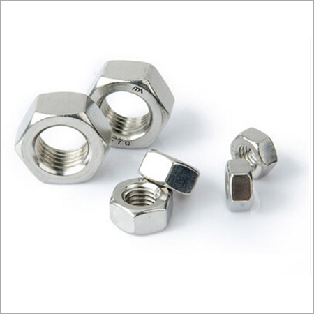 Stainless Steel Hex Nuts By NASCENT PIPES & TUBES