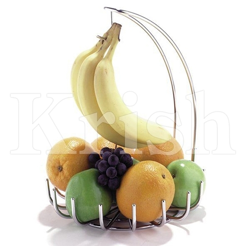 Fruit stand wit banana hanger
