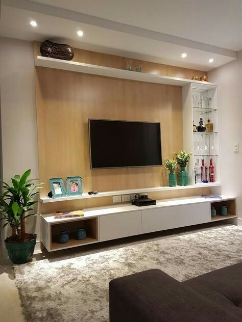 Customized Wooden Tv Unit