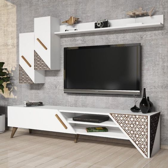Customized Wooden Tv Unit