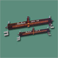 Wire Wound Ceramic Resistor - 17 Watt Rated Voltage | Industrial Use, High Temperature Resistance, Superior Quality Ceramic Materials