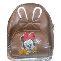 Kids Leather Backpack Bag