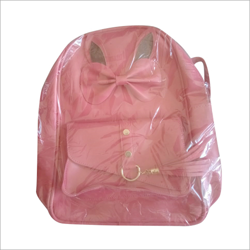 Fancy Leather Backpack Bag